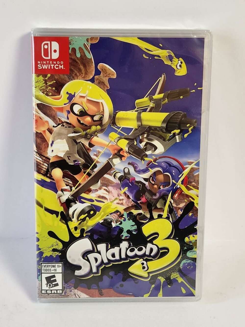 Nintendo Switch Splatoon 3 Video Game 2022 Brand New Factory Sealed